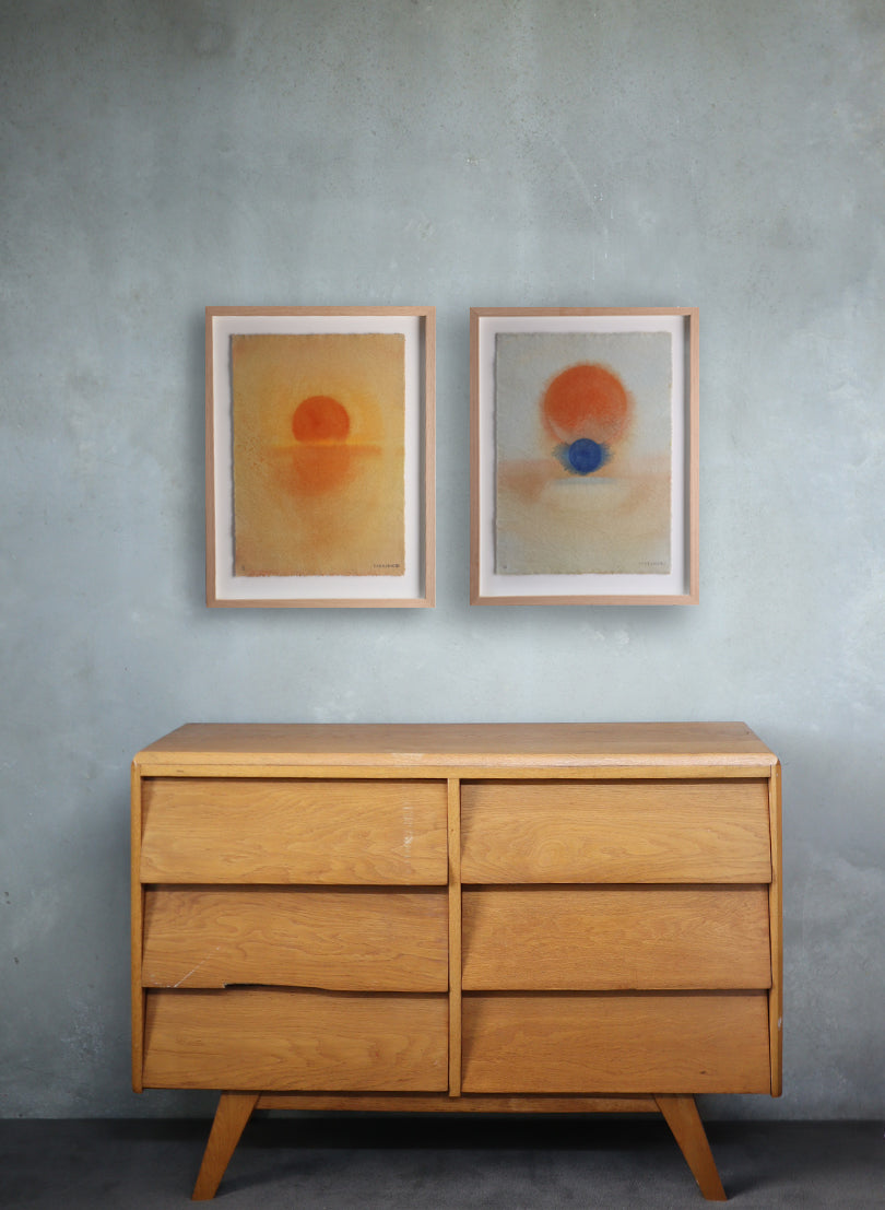 Light Eclipse Series - Orbs Ecipse - Framed