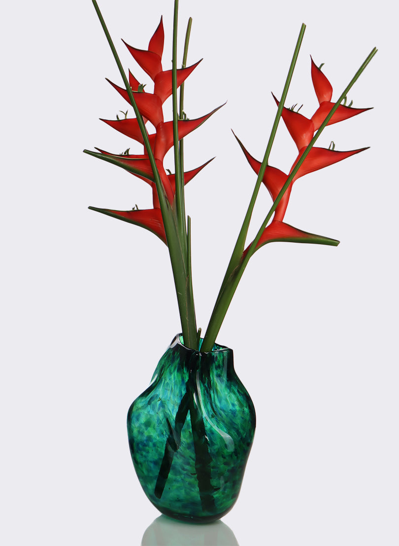Greenstone Boulder Vase - Large