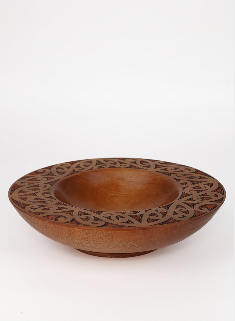 Swamp Kauri Carved Bowl