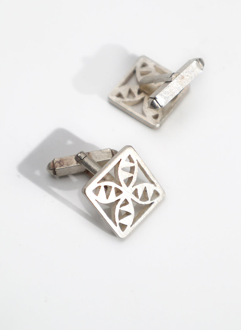 Tapa Sterling Silver Cufflinks