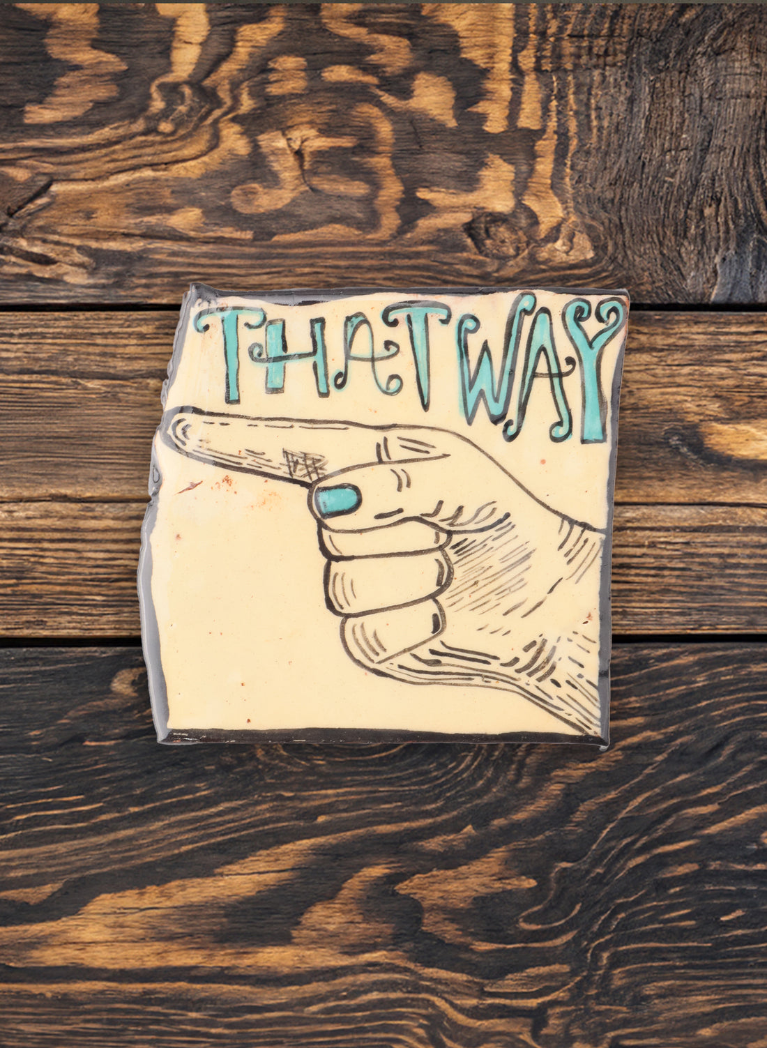 Wall Tile - That Way