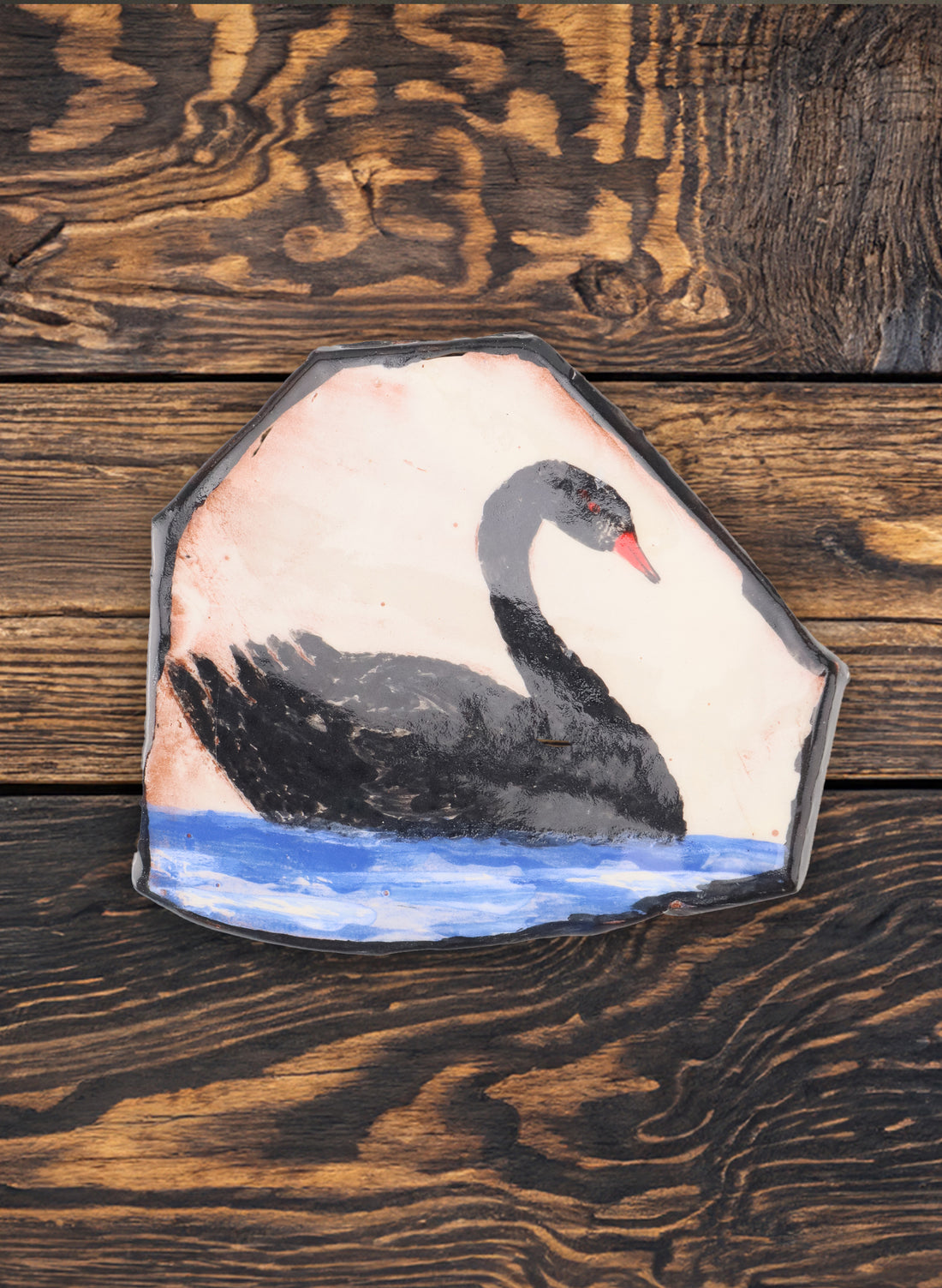 Wall Tile - Black Swan