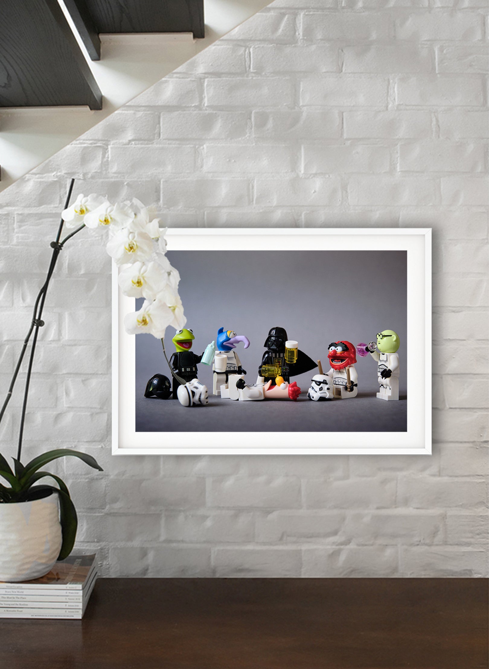 I work with Muppets too - Photographic Print
