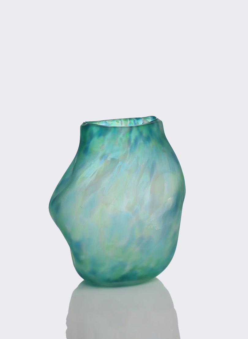 Greenstone Boulder Vase - Large
