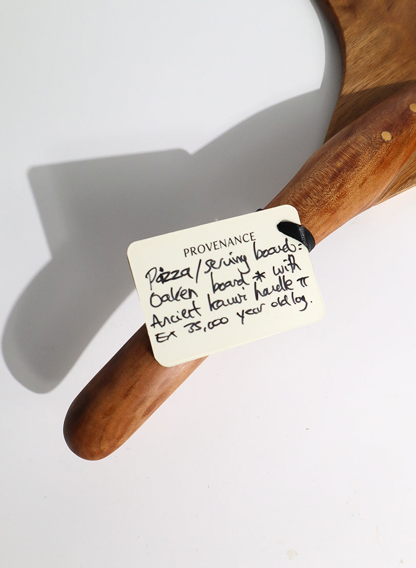 Oak Wood Pizza Serving Board