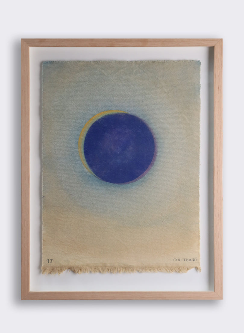 Light Eclipse Series - Deep Purple - Framed