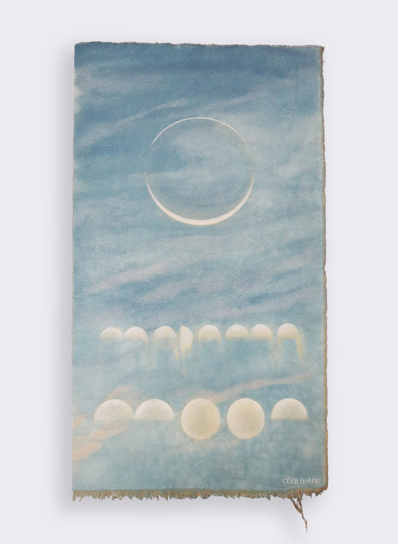 Large Moon Painting - Marama Moon - Unframed
