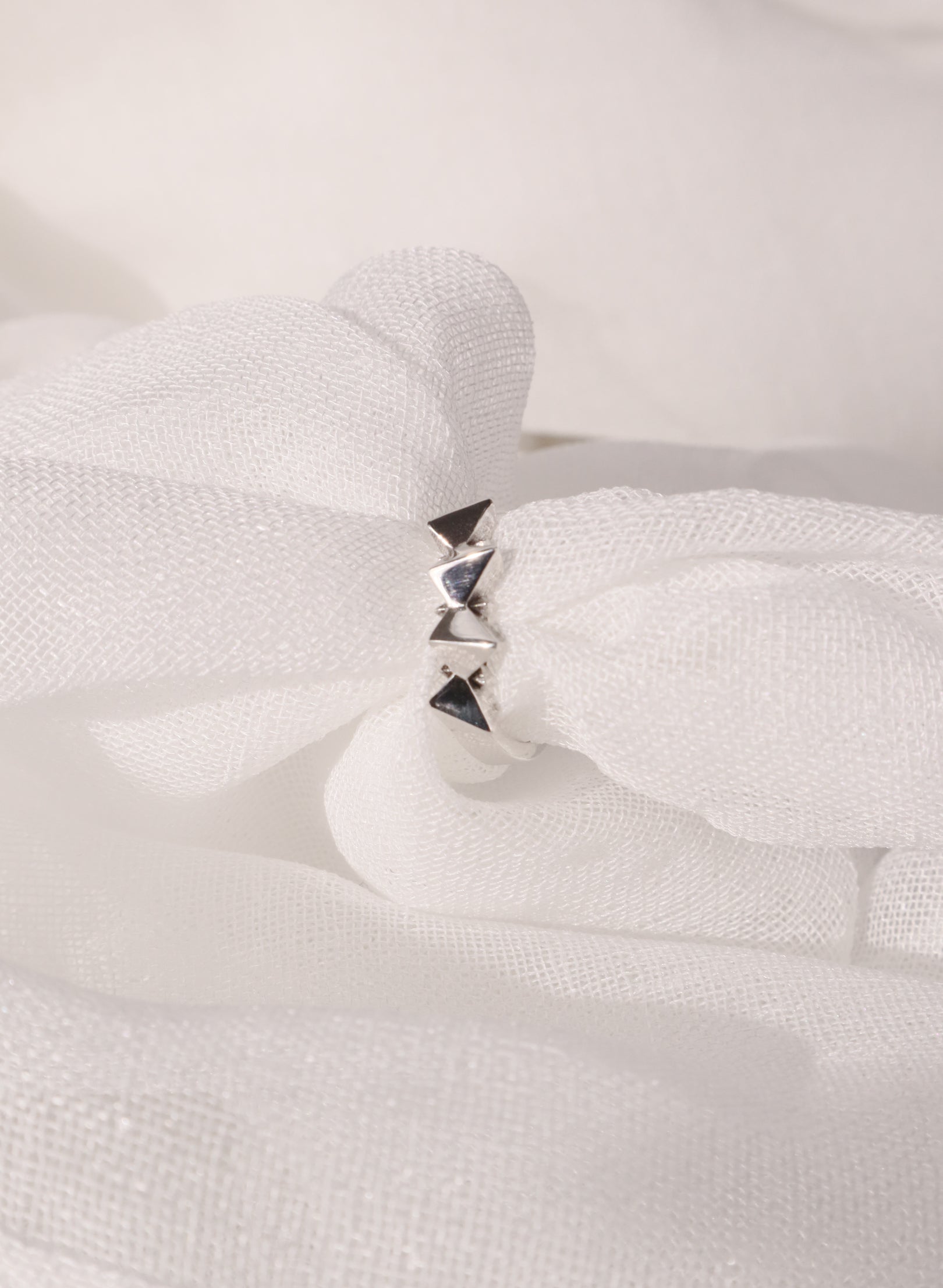 Fan Sterling Silver Ring