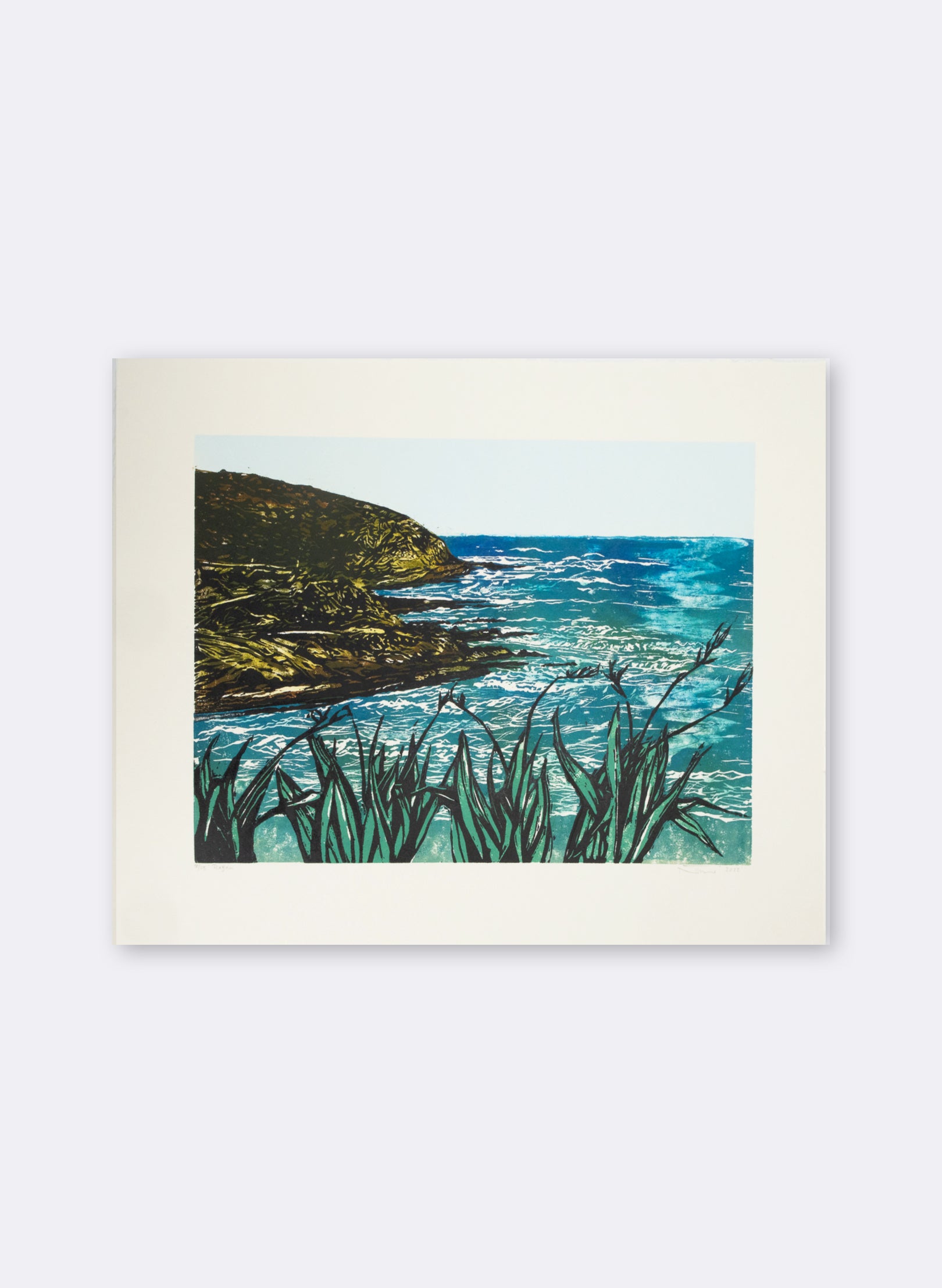 Raglan - Woodblock Print