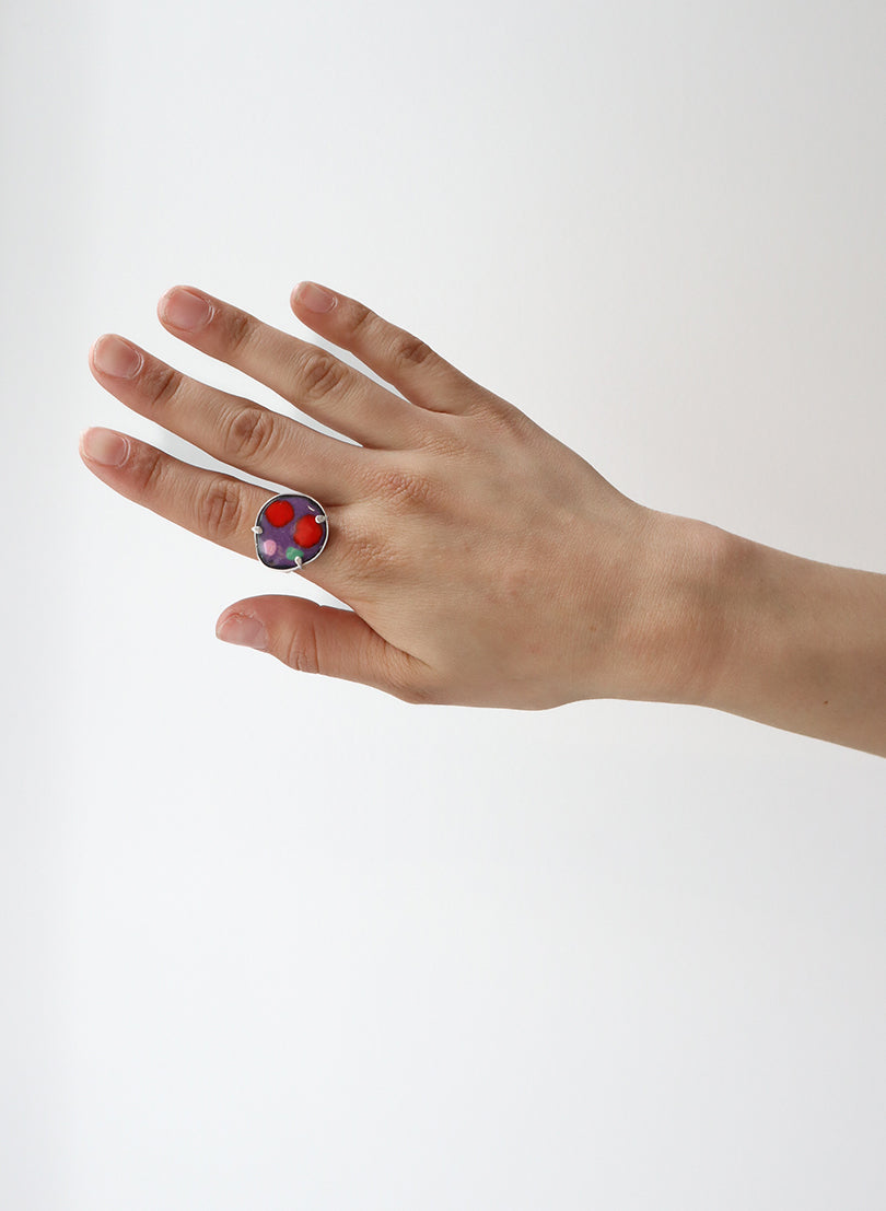 Enamel Dot Ring