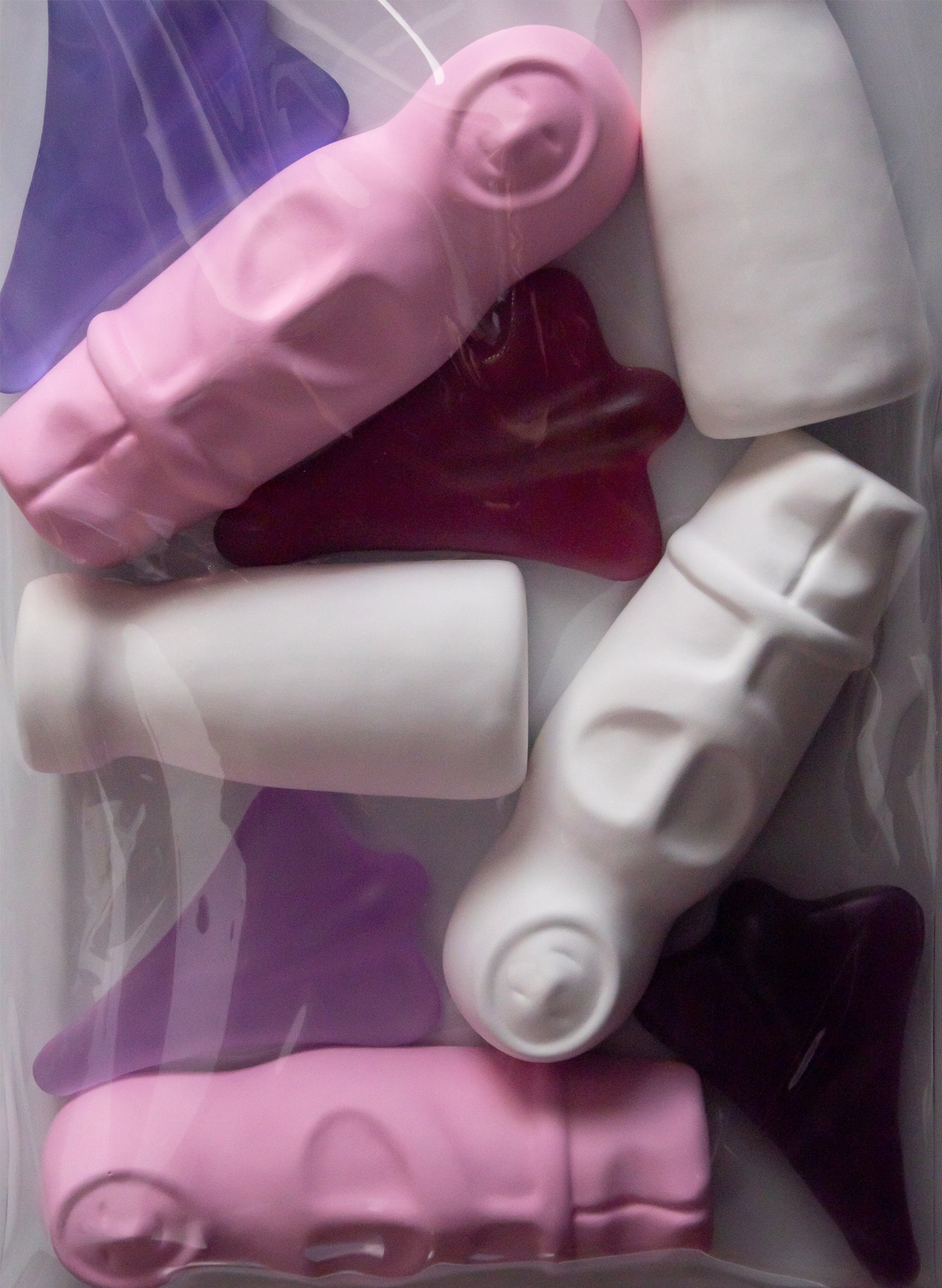 50c Lolly Bag - Pink and Purple Setup