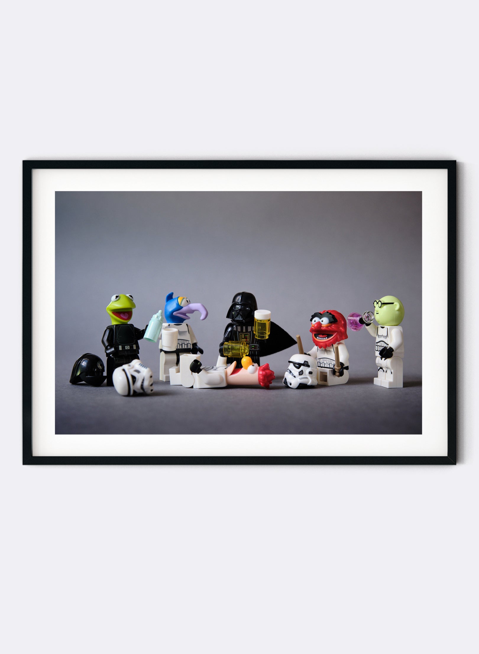 I work with Muppets too - Photographic Print