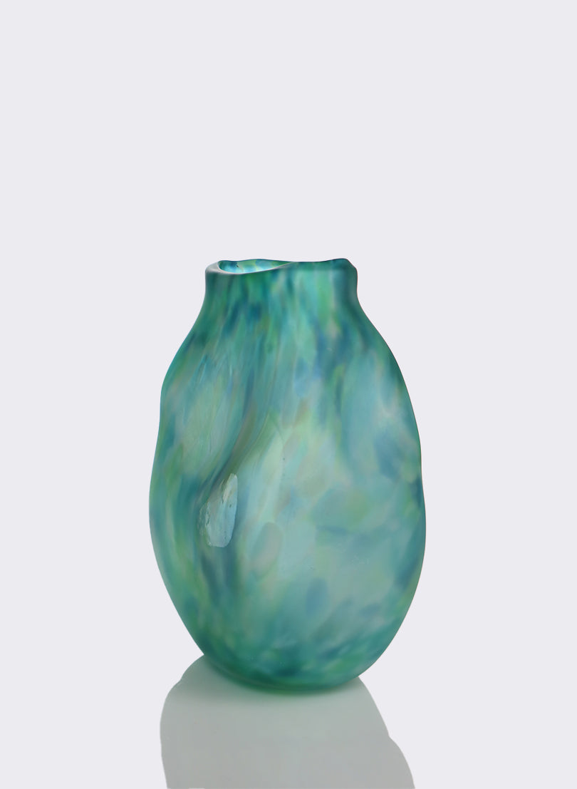 Greenstone Boulder Vase - Large