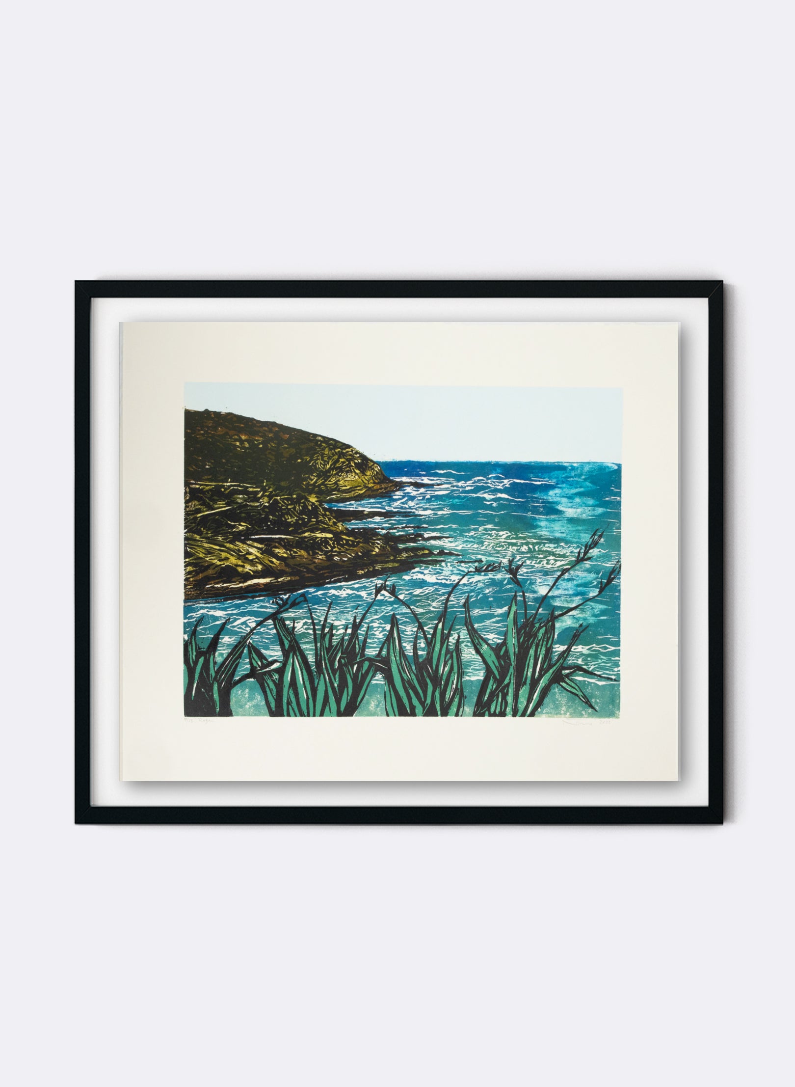 Raglan - Woodblock Print