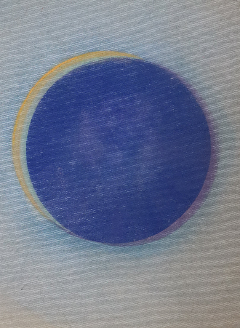 Light Eclipse Series - Deep Purple - Framed