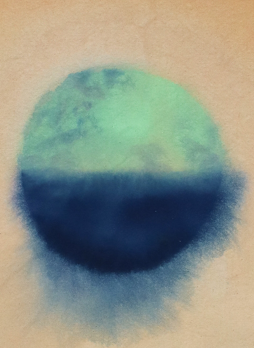Light Eclipse Series - Earth with a Night Glow