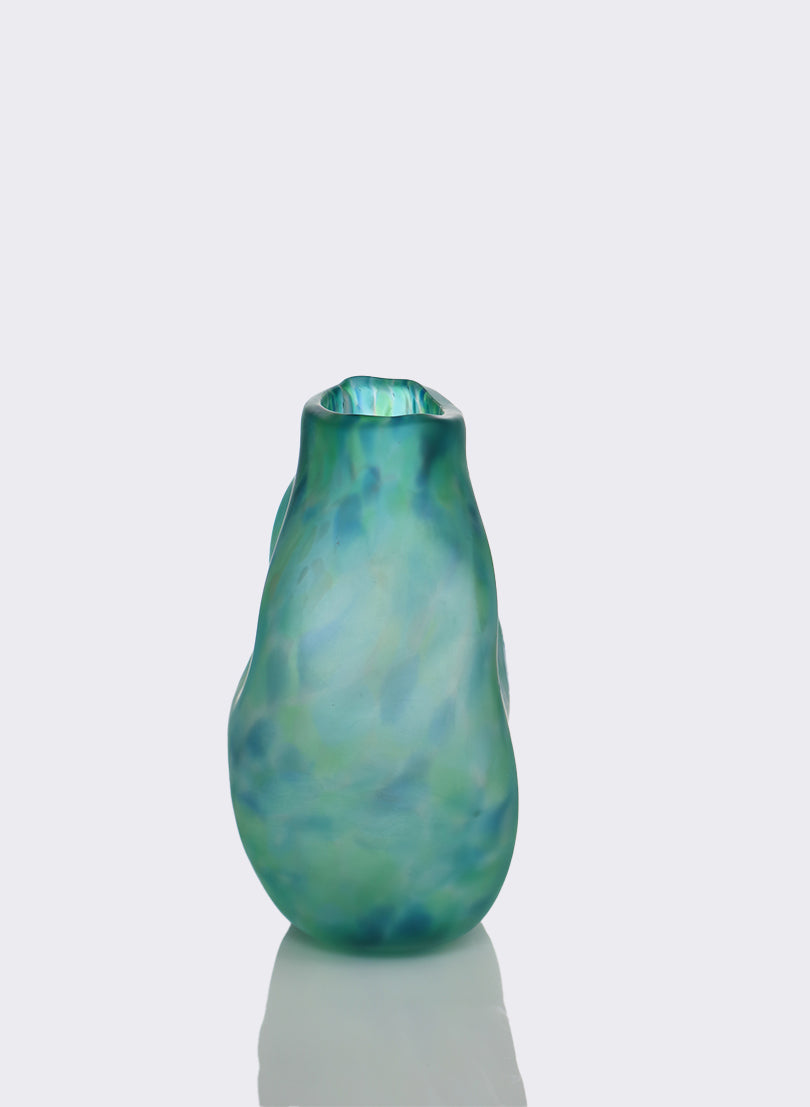 Greenstone Boulder Vase - Large