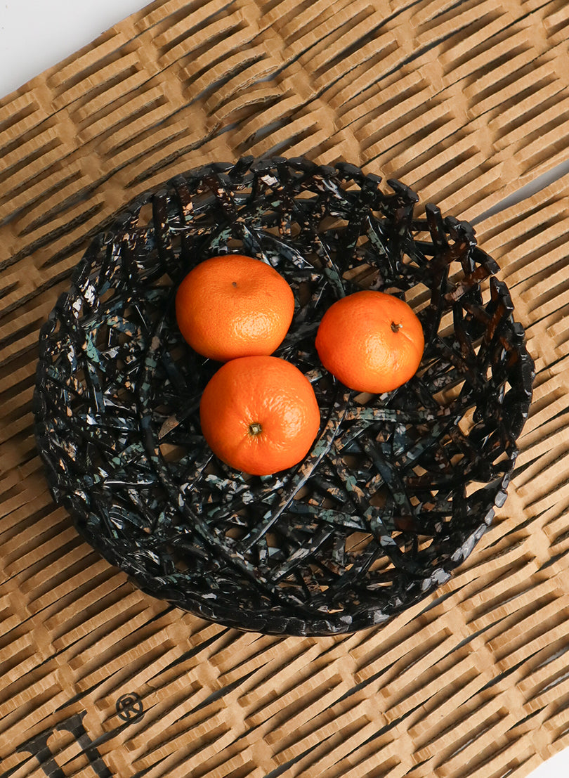 Mosaic Woven Bowl