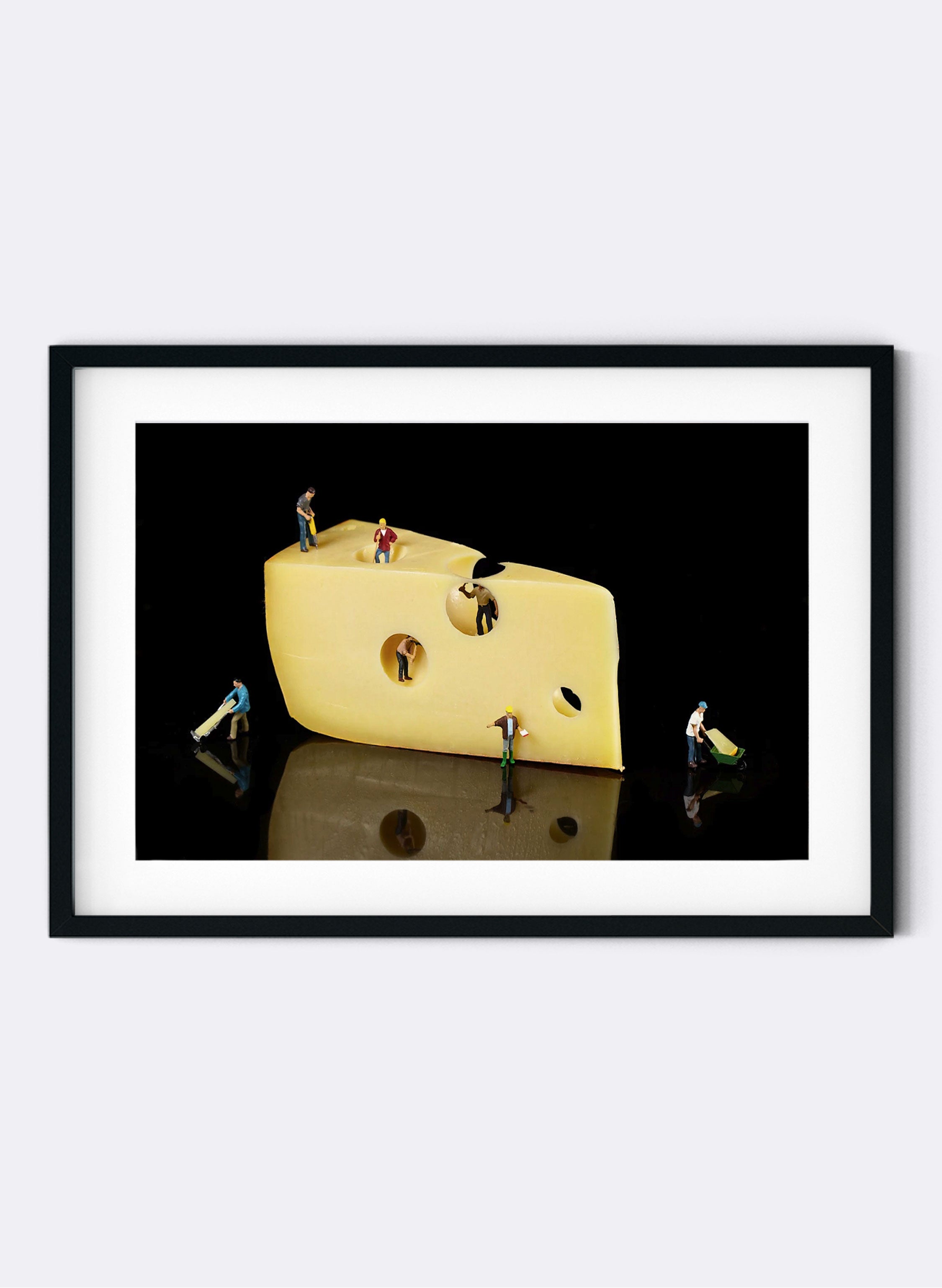 Bit Of A Cheesy Shot - Photographic Print