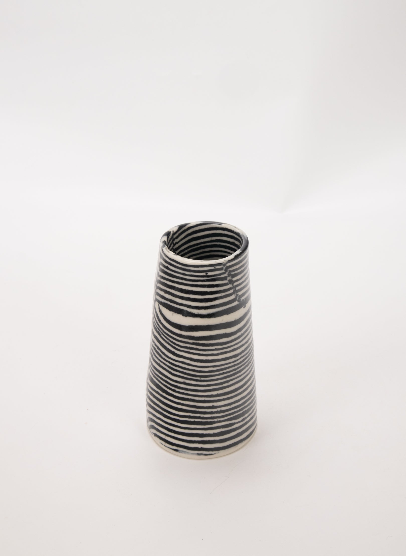 Nerikomi Medium Vase - Black
