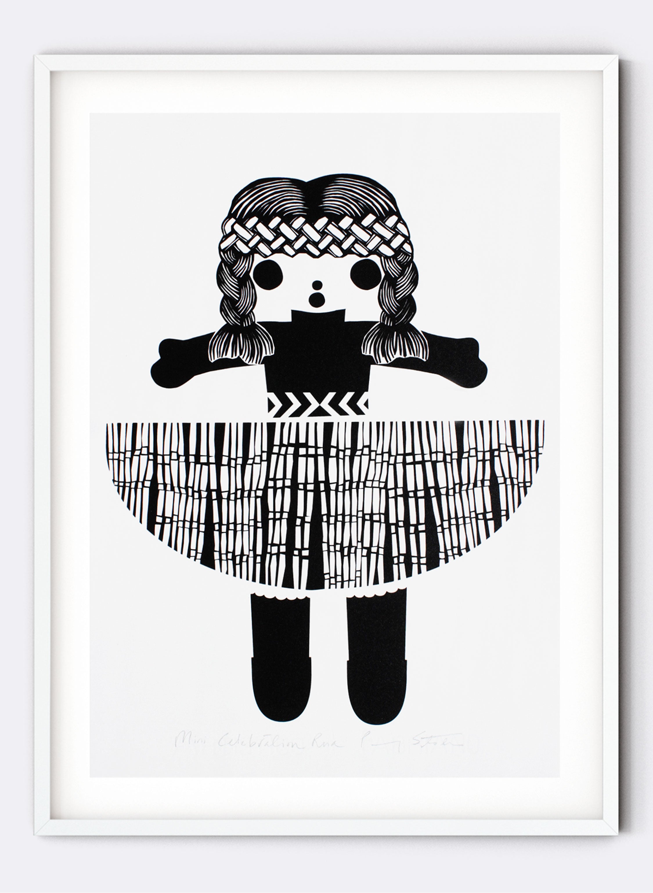 Mini Celebration Rua | Black - Screen Print