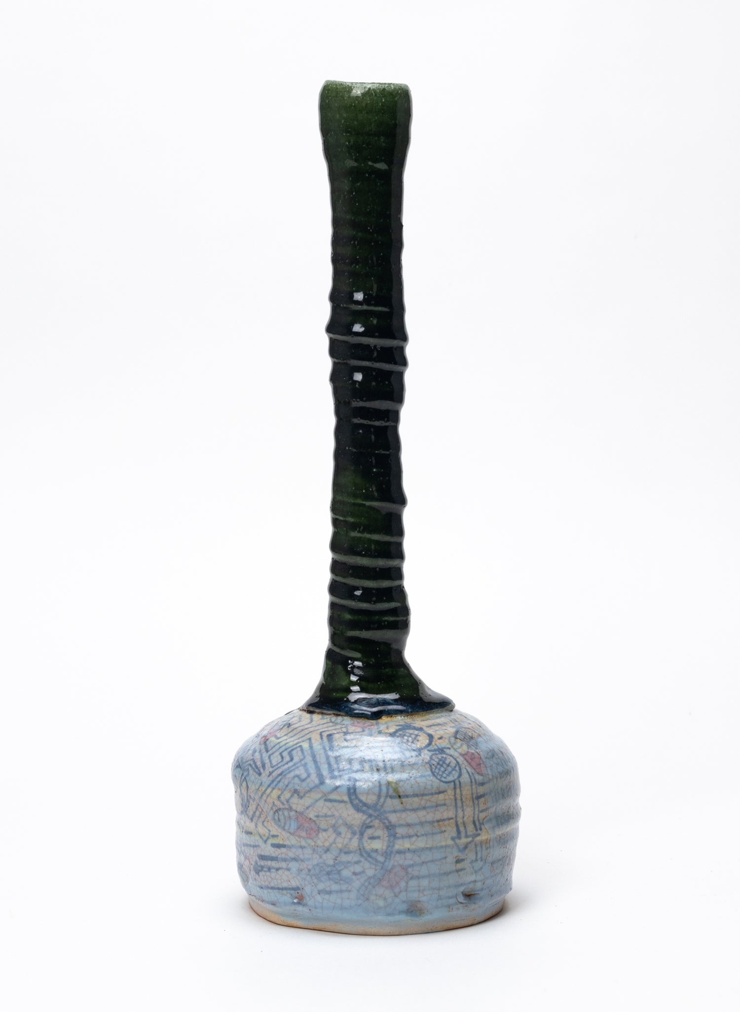 Iro-Shino Long Neck Bottle