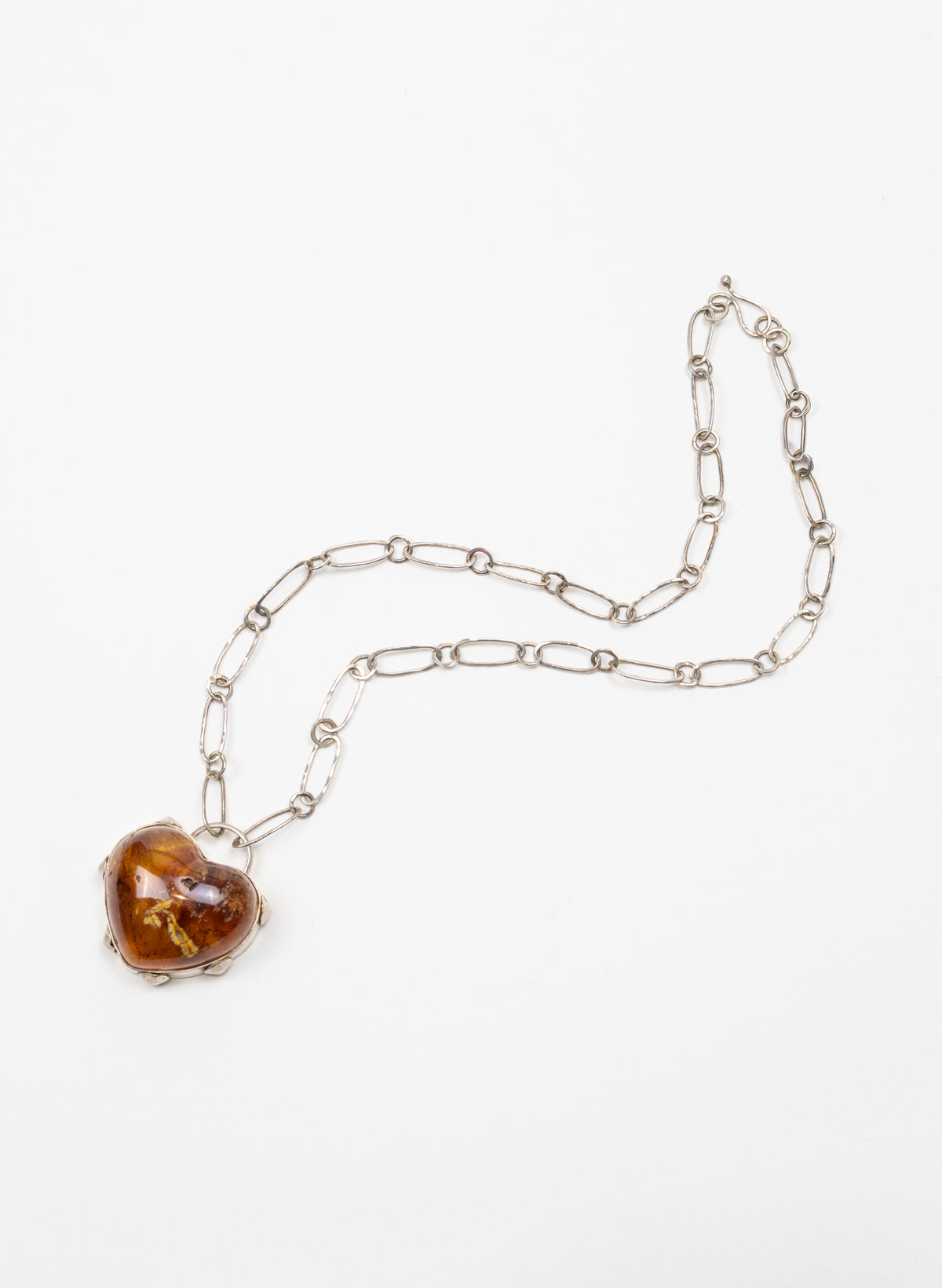 Kauri Gum Heart Necklace