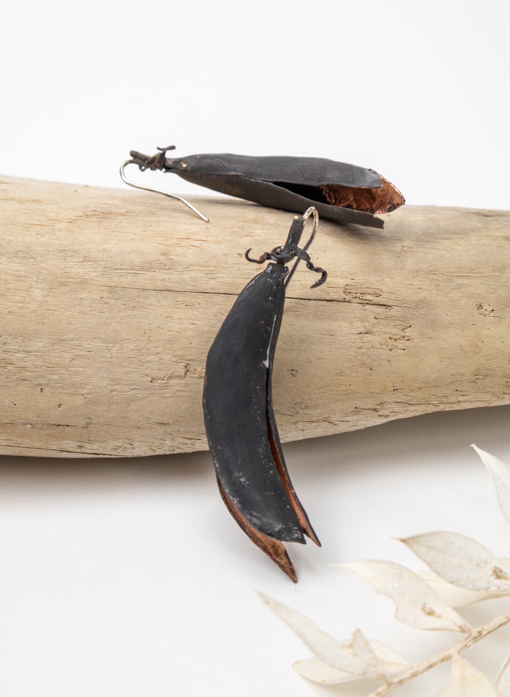 Flax Pod Earrings
