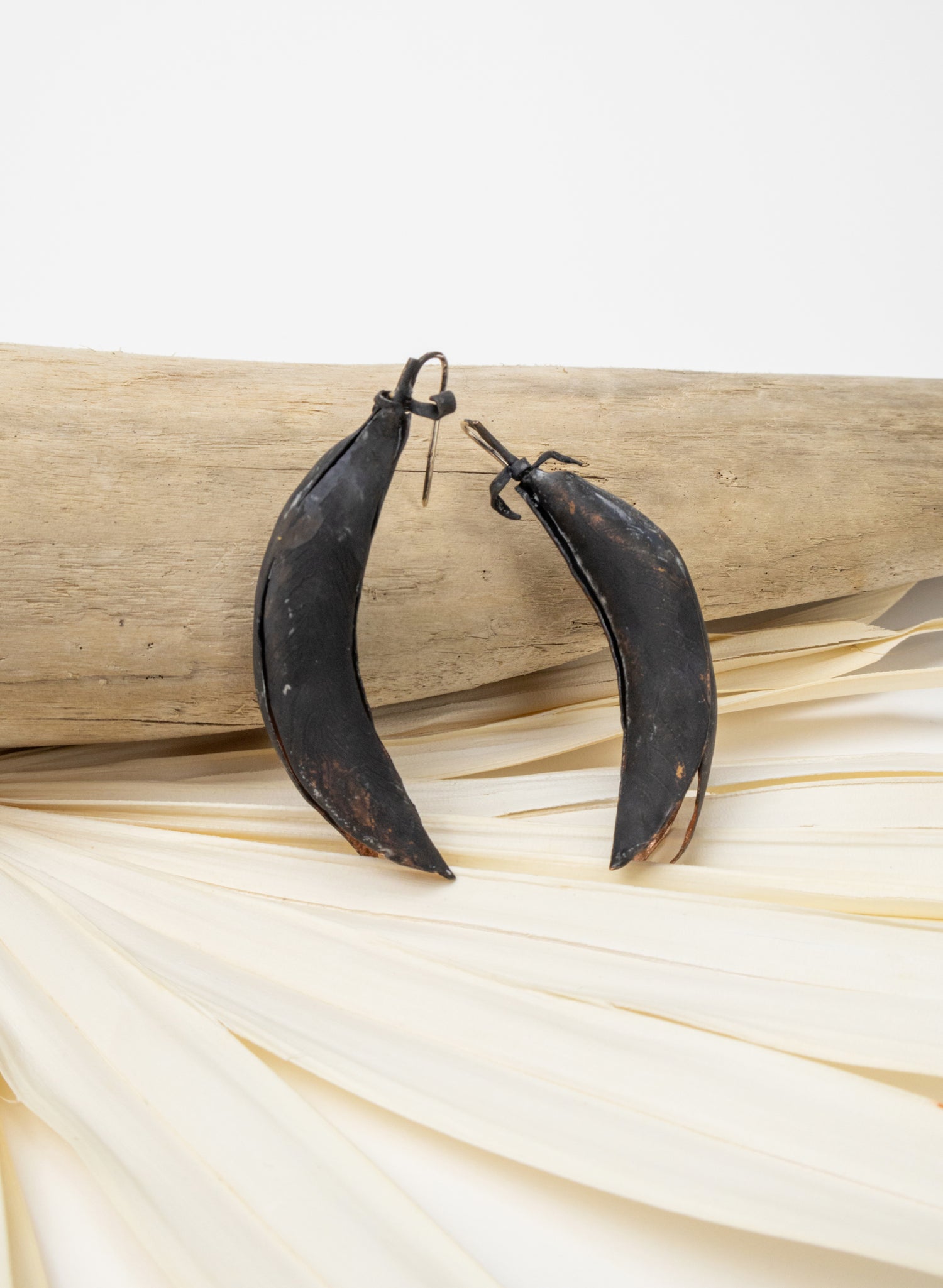 Flax Pod Earrings