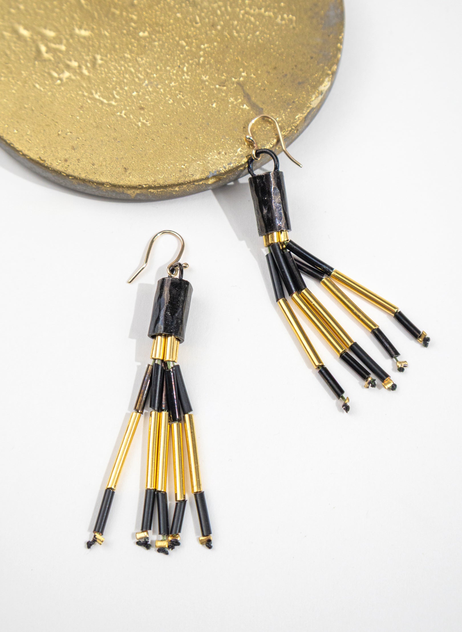 Gold Plated Piupiu Earrings