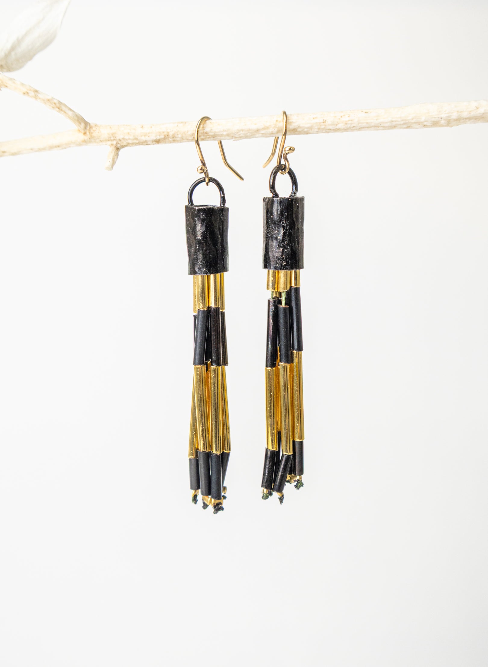 Gold Plated Piupiu Earrings