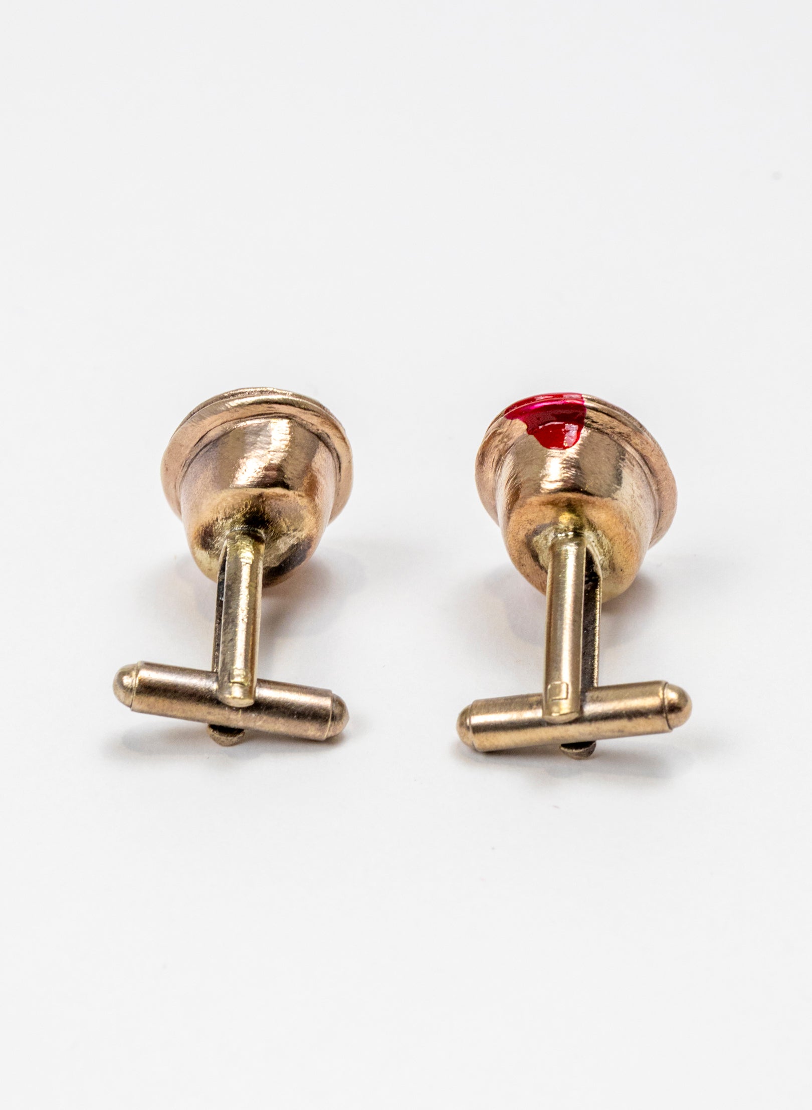 Bronze Meat Pie Cufflinks