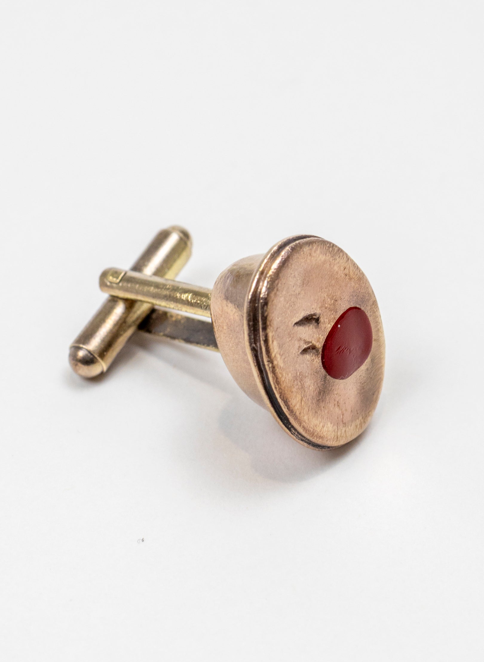 Bronze Meat Pie Cufflinks
