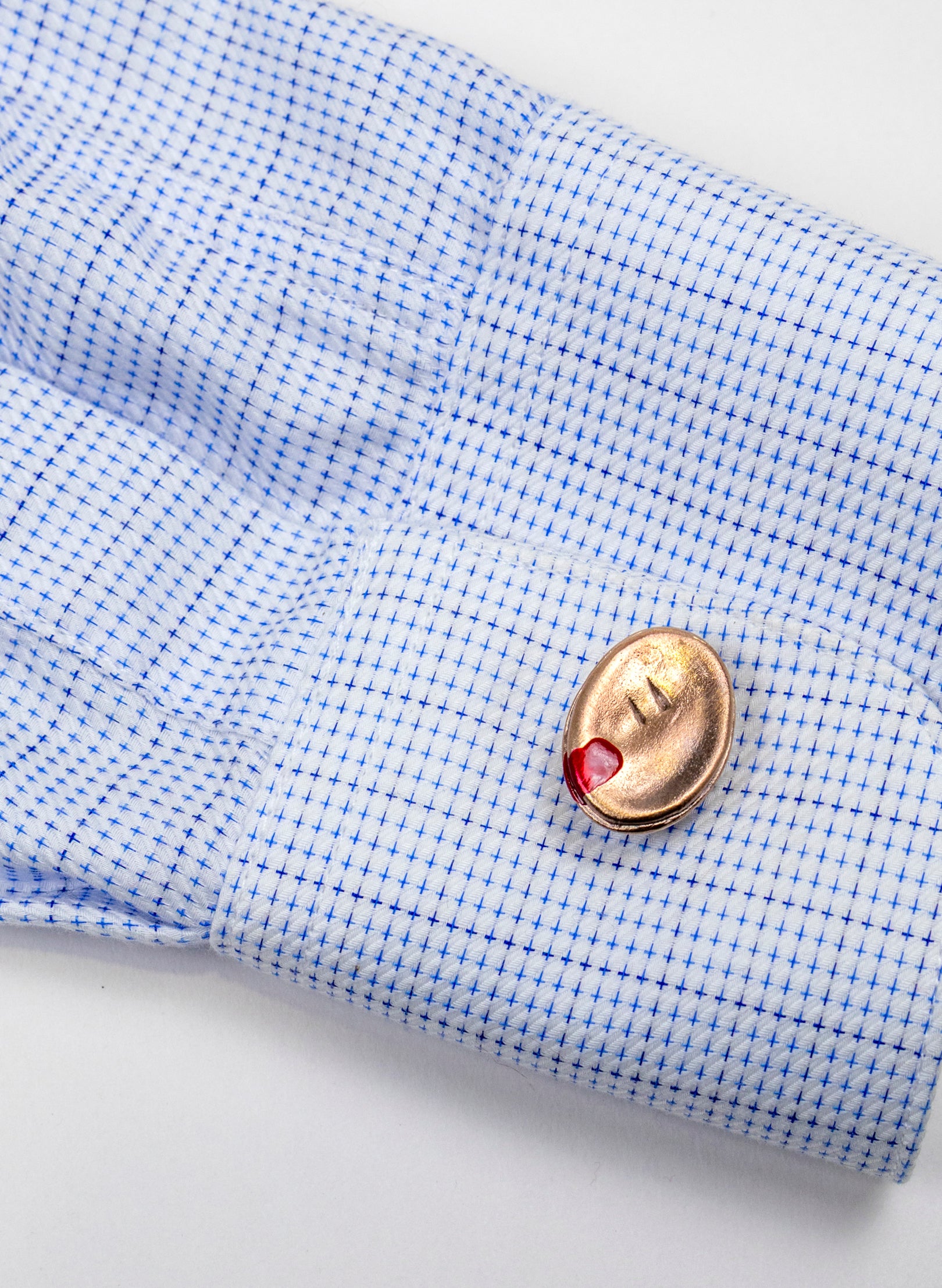 Bronze Meat Pie Cufflinks
