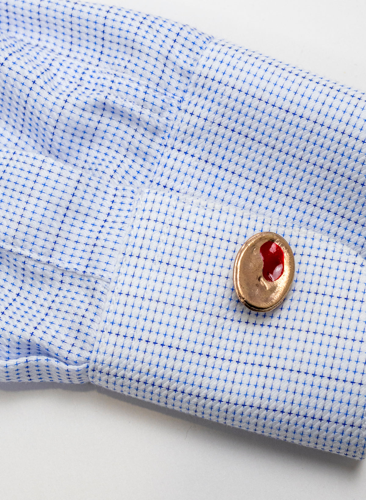 Bronze Meat Pie Cufflinks