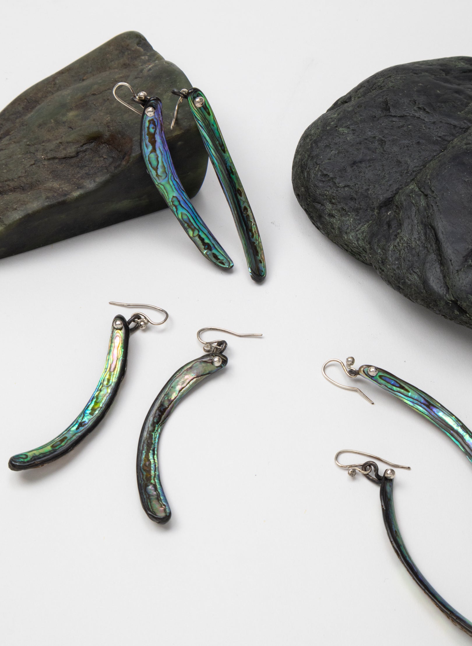 Paua Tusk Earrings