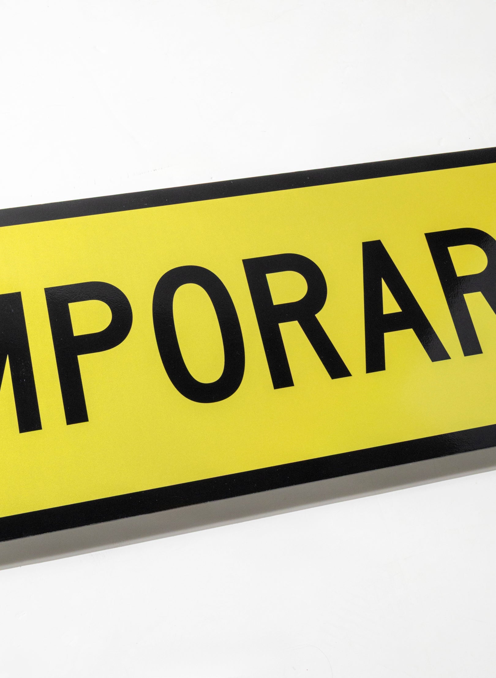 Temporary Sign
