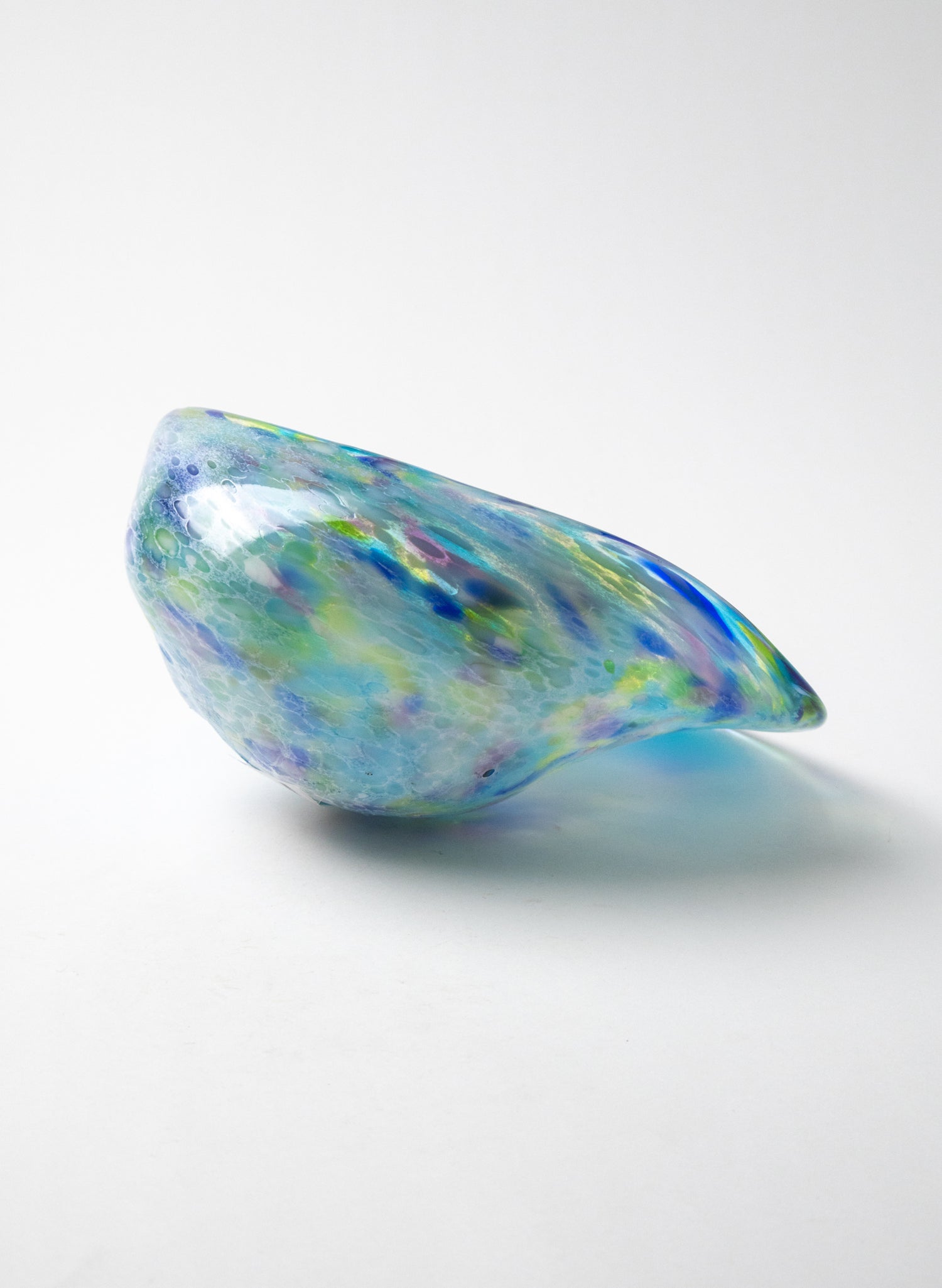 Large Glass Paua Bowl