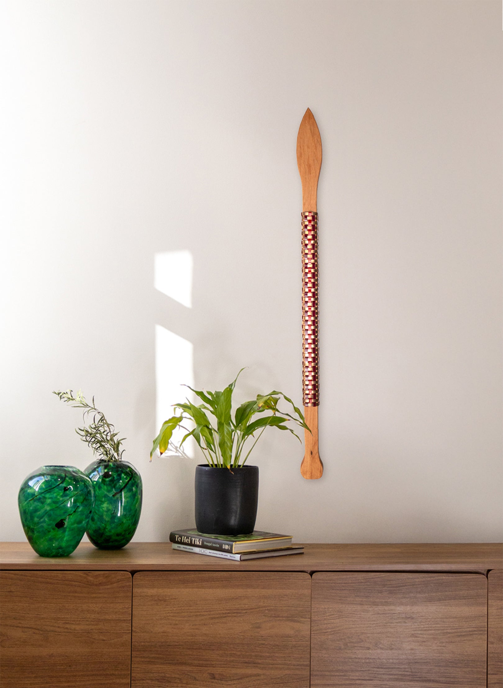 Red and Copper Taiaha