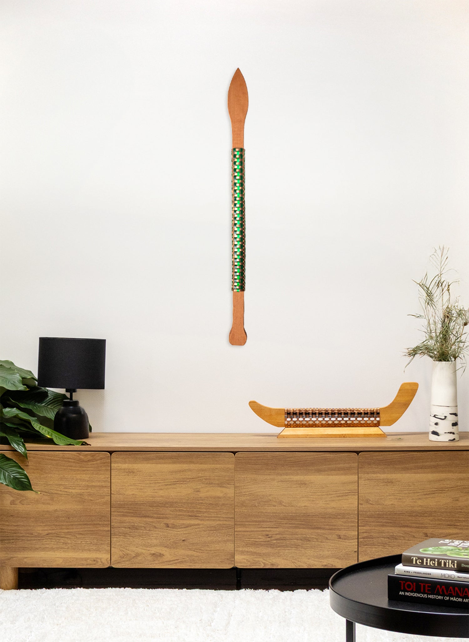 Green and Copper Taiaha