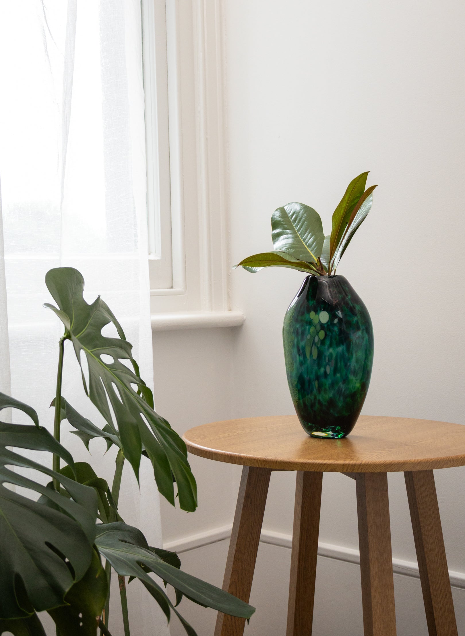 Greenstone Glass Vase