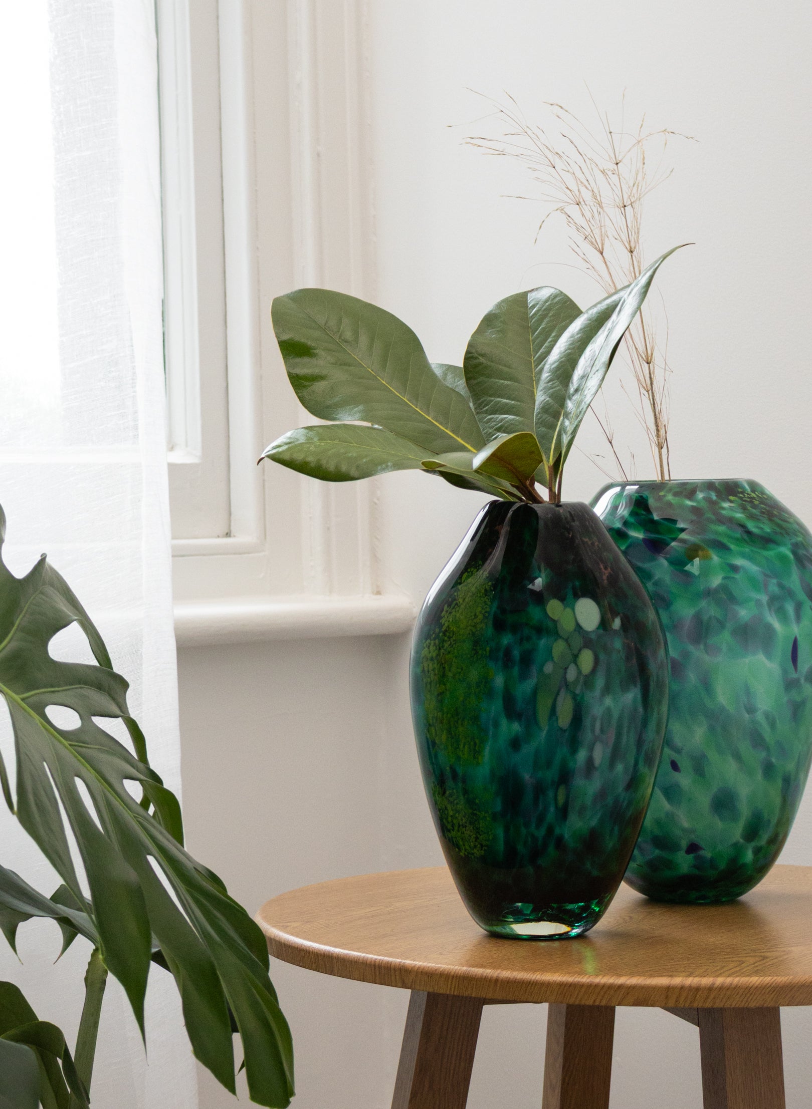 Greenstone Glass Vase