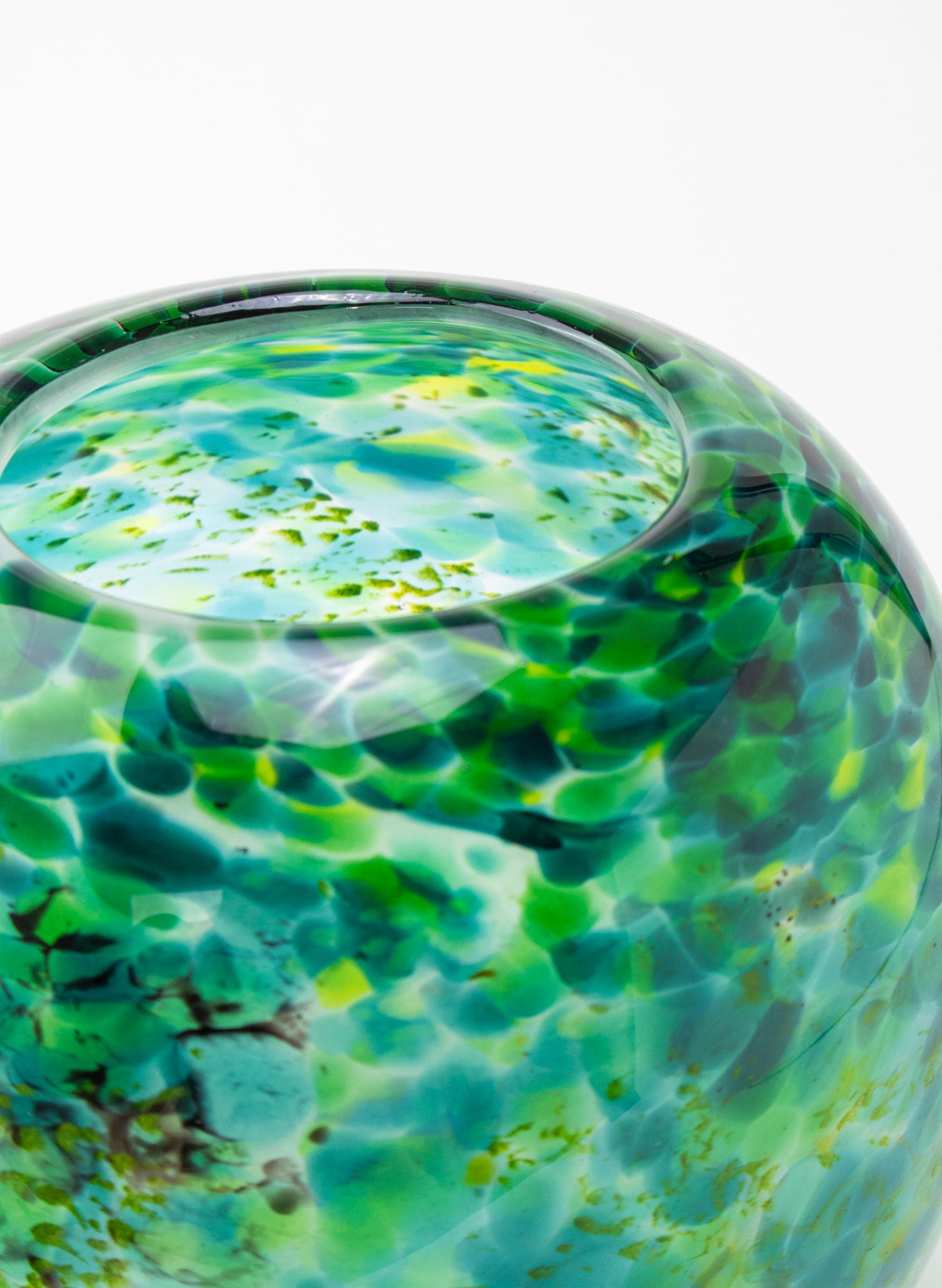 Greenstone Round Form Vase