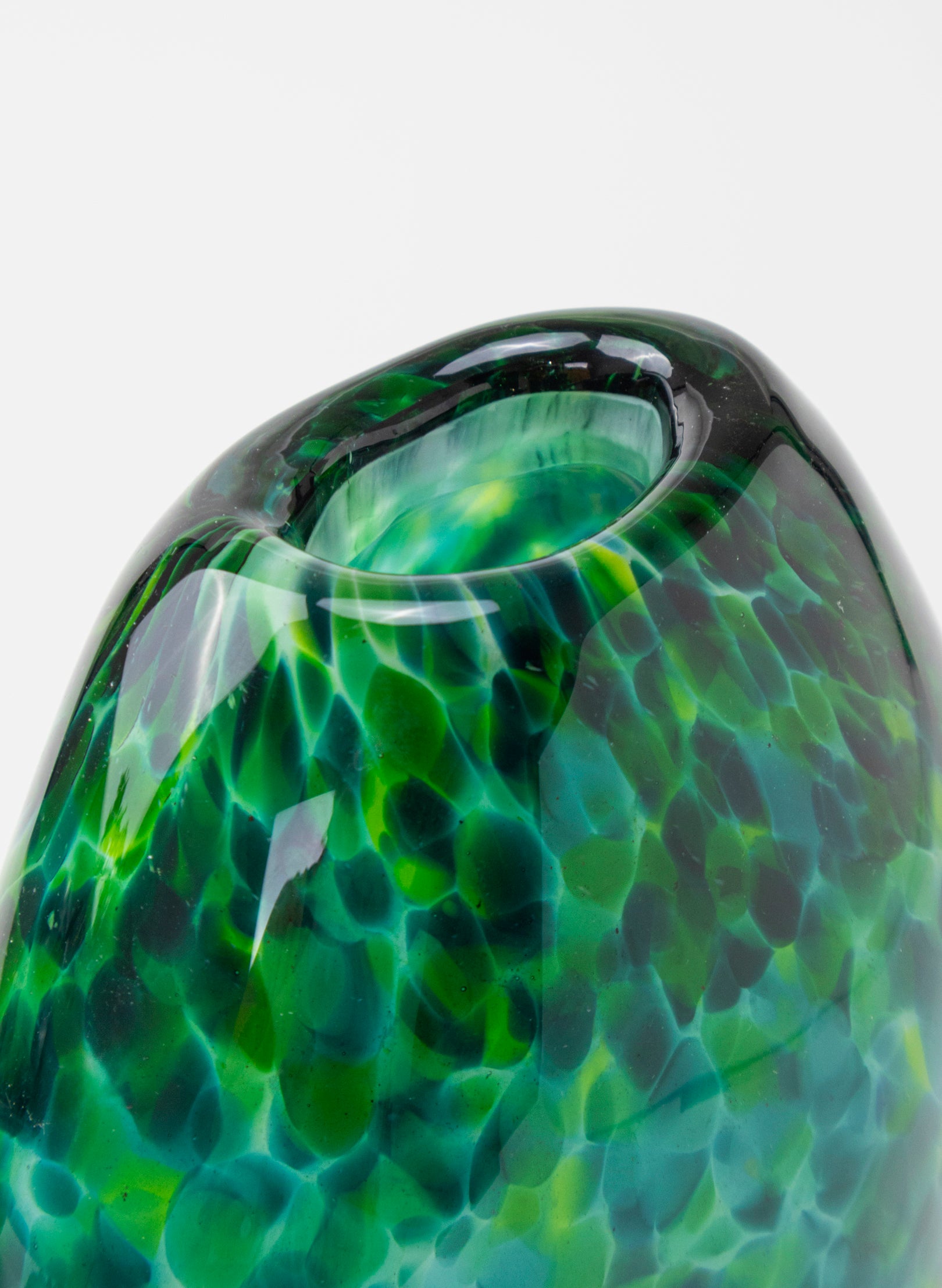 Greenstone Smooth Oval Vase