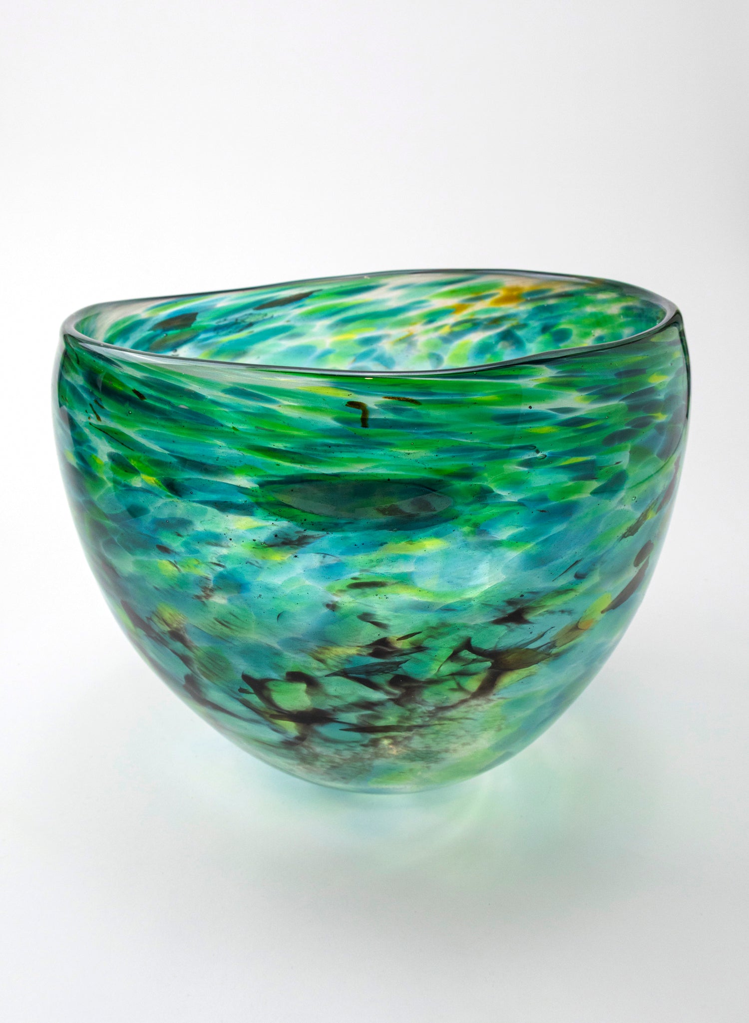 Greenstone Glass Bowl