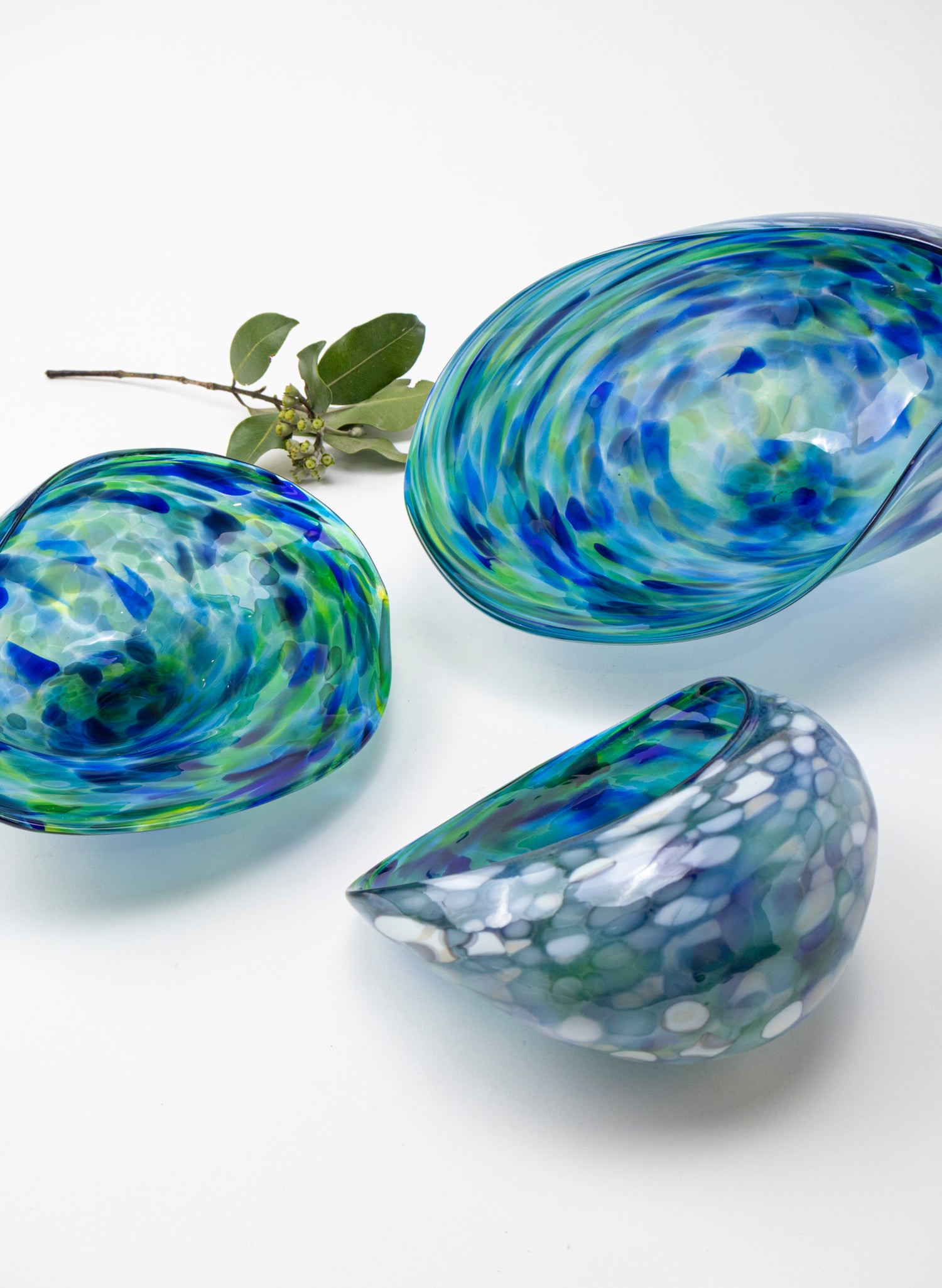Small Glass Paua Bowl