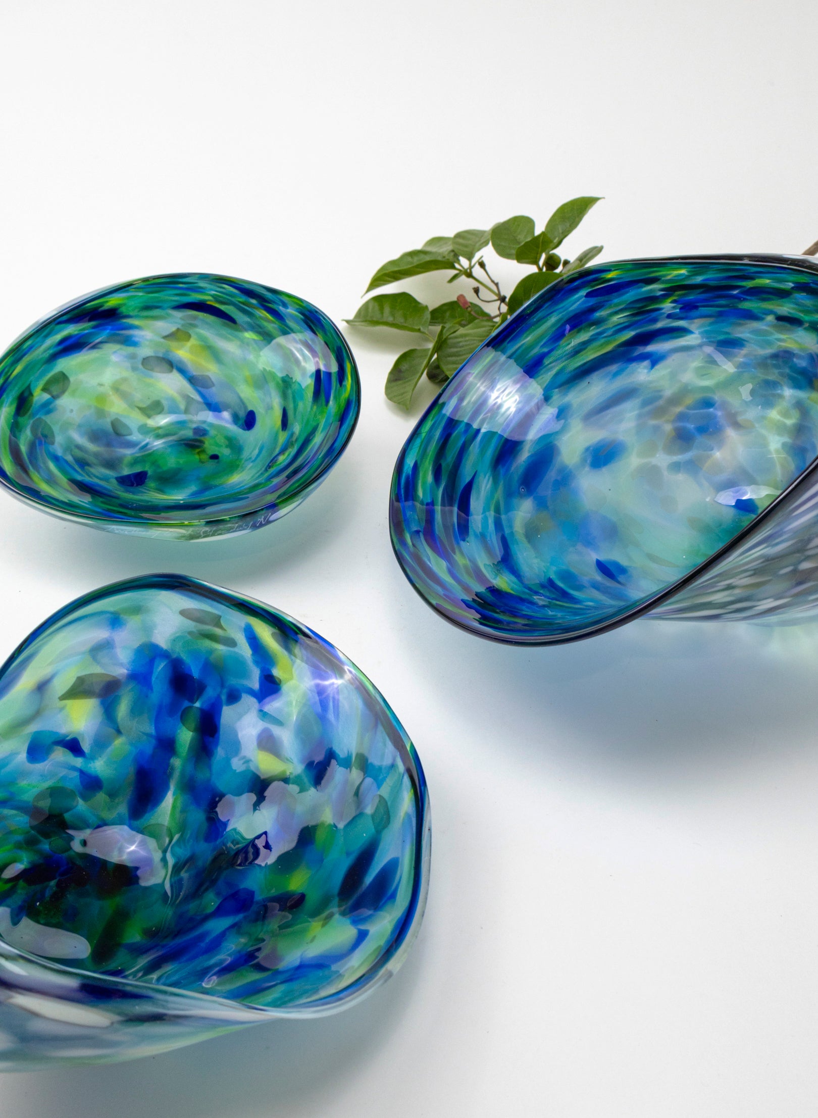 Small Glass Paua Bowl