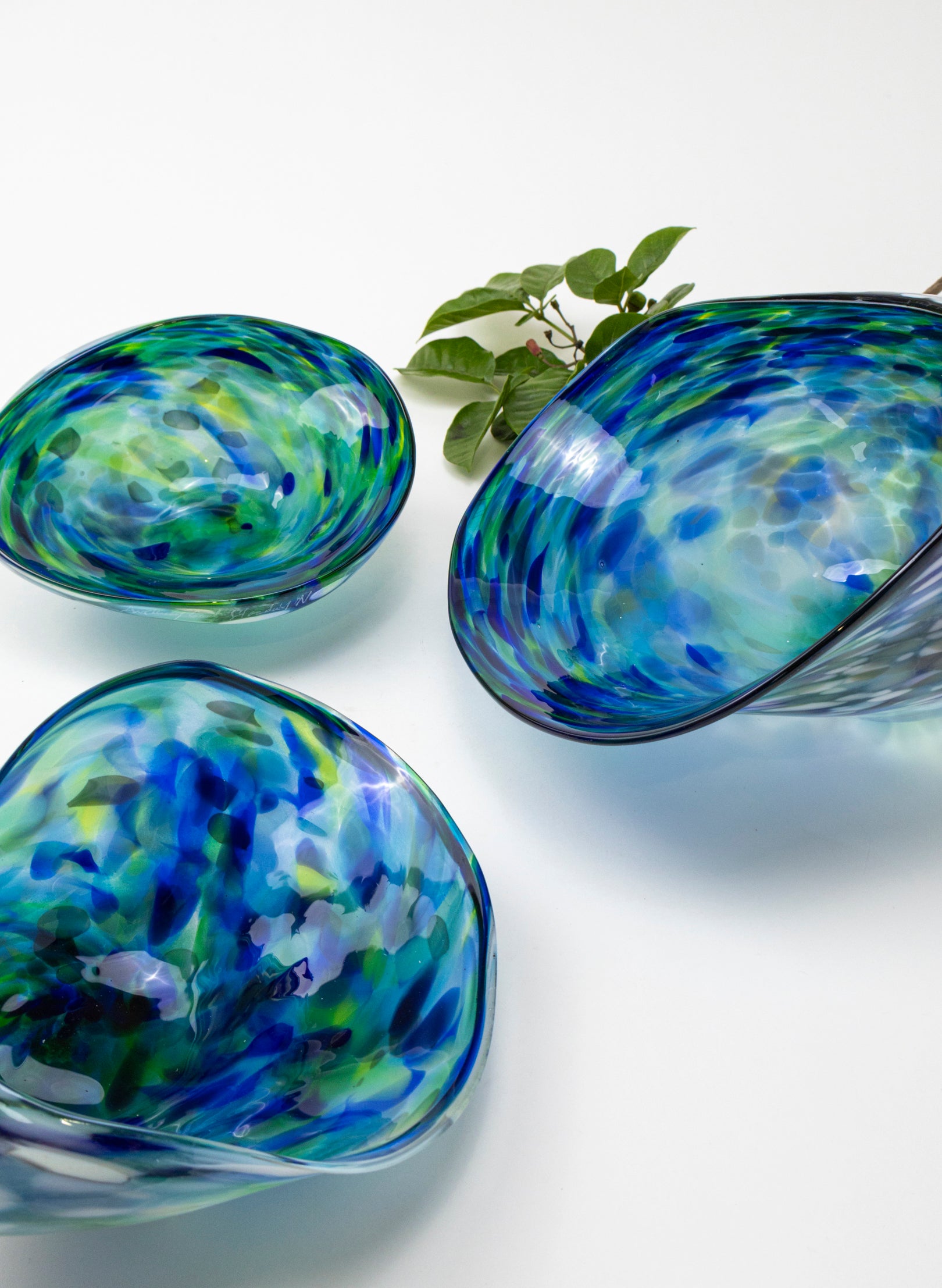 Small Glass Paua Bowl
