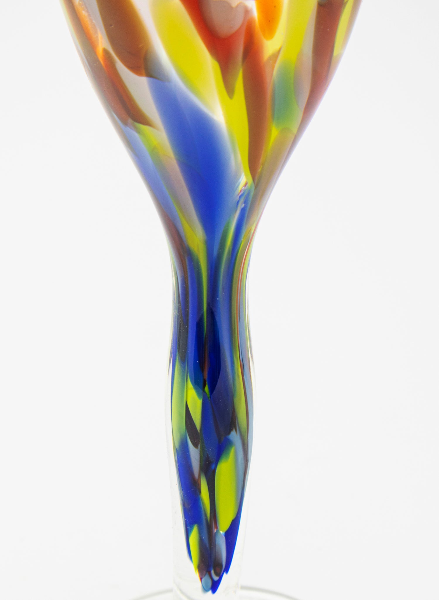 Spotty Glass Goblet