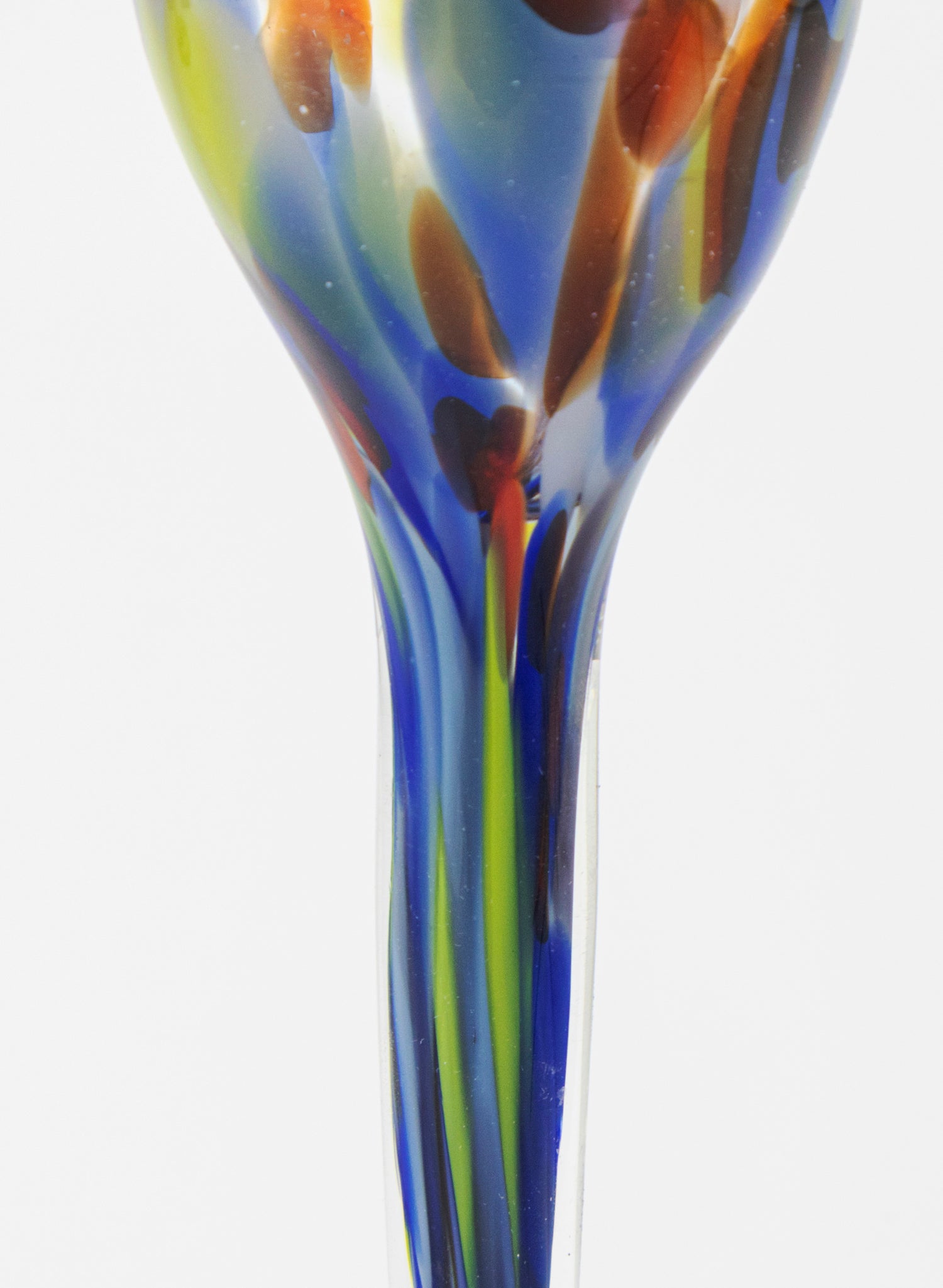 Spotty Glass Goblet